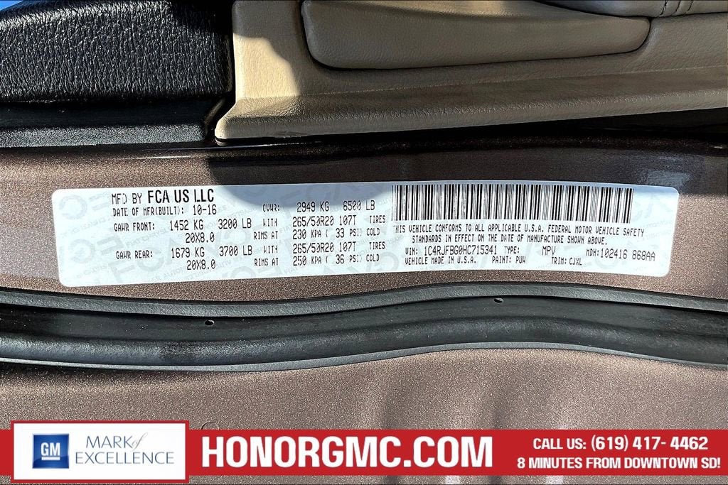 2017 Jeep Grand Cherokee Limited