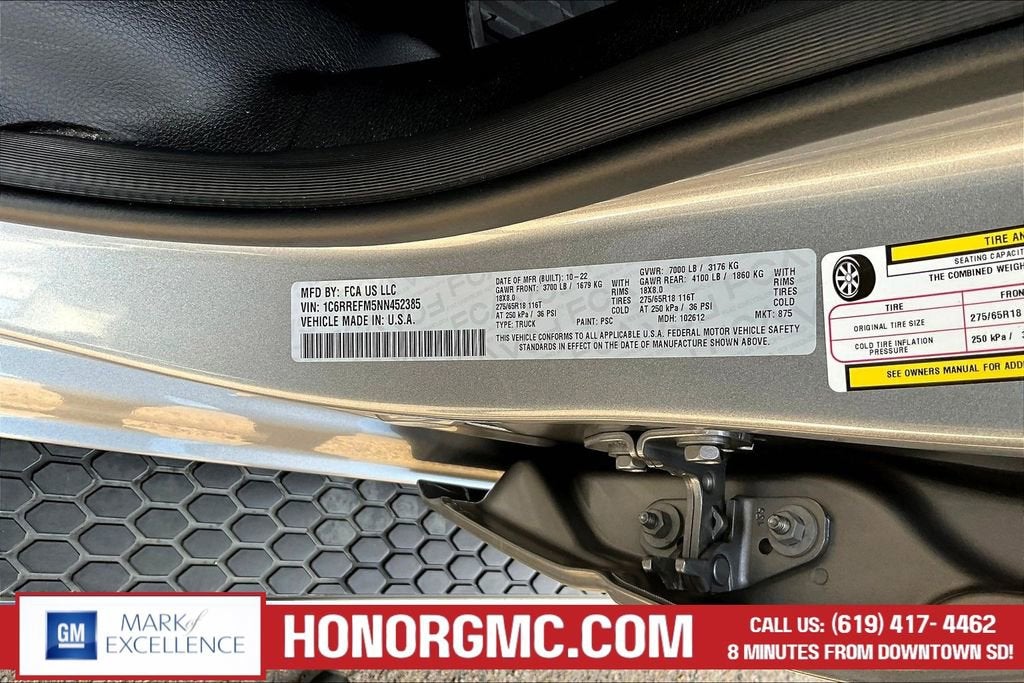 2022 RAM 1500 Big Horn