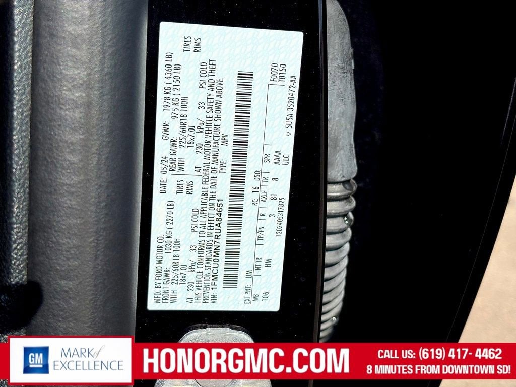 2024 Ford Escape ST-Line