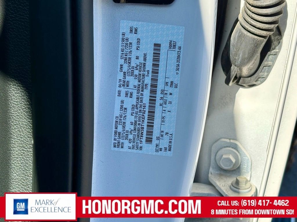 2019 Ford Super Duty F-350 SRW XL