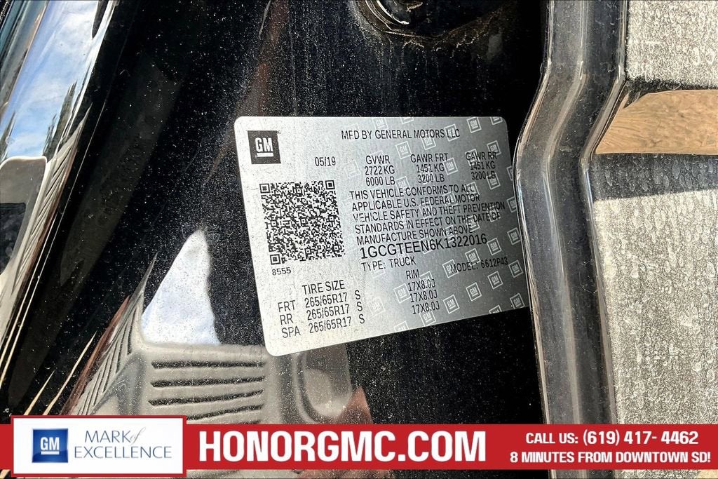 2019 Chevrolet Colorado 4WD ZR2