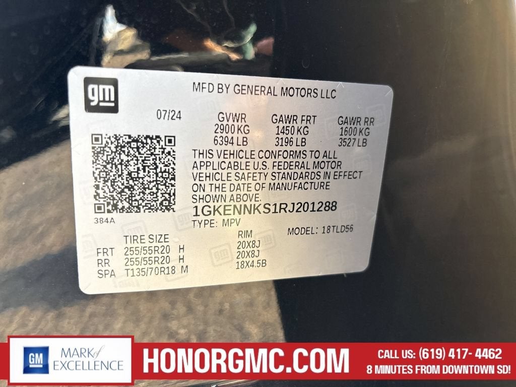 2024 GMC Acadia Elevation