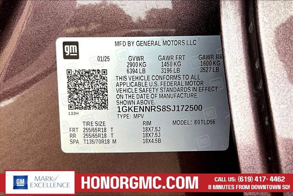 2025 GMC Acadia Elevation