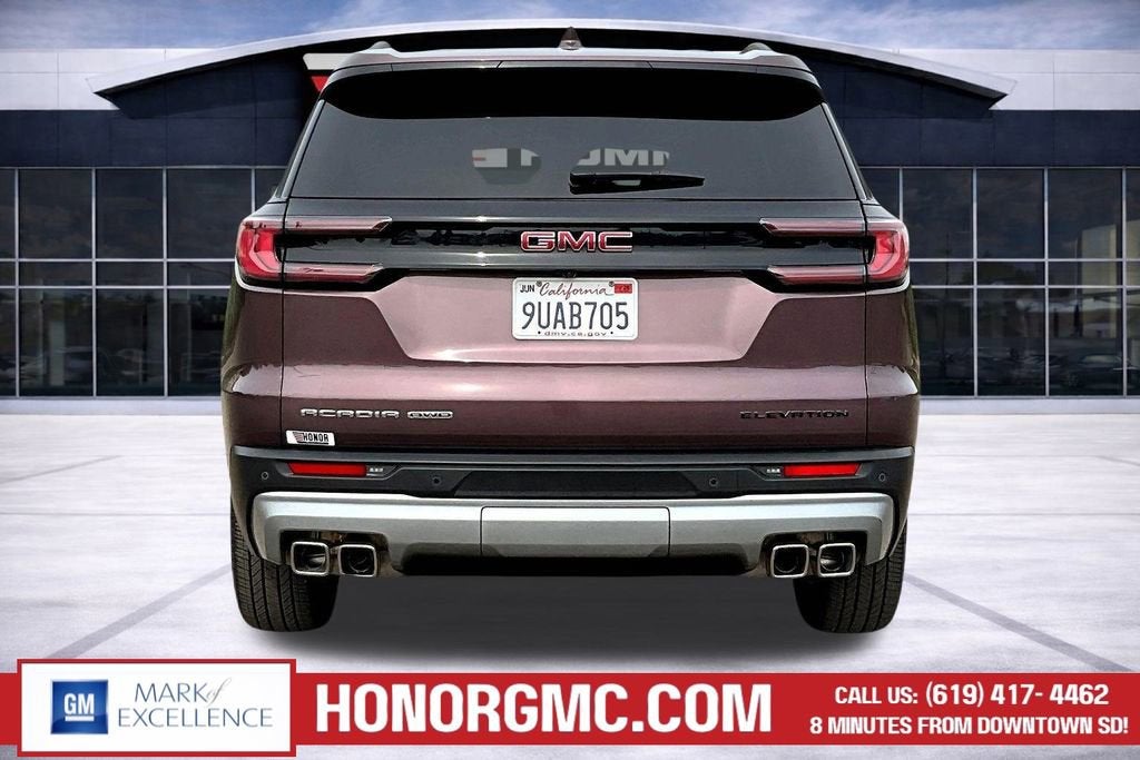 2025 GMC Acadia Elevation