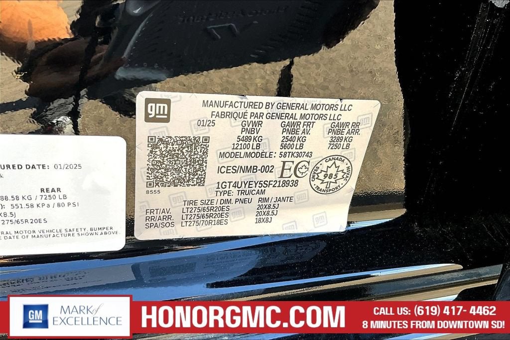 2025 GMC Sierra 3500 HD Denali Ultimate
