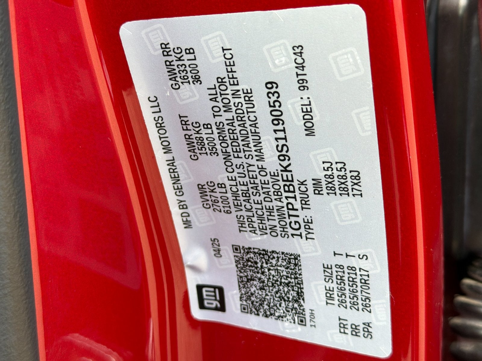 2025 GMC Canyon Elevation