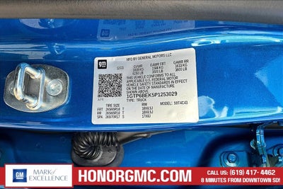 2023 GMC Canyon Elevation