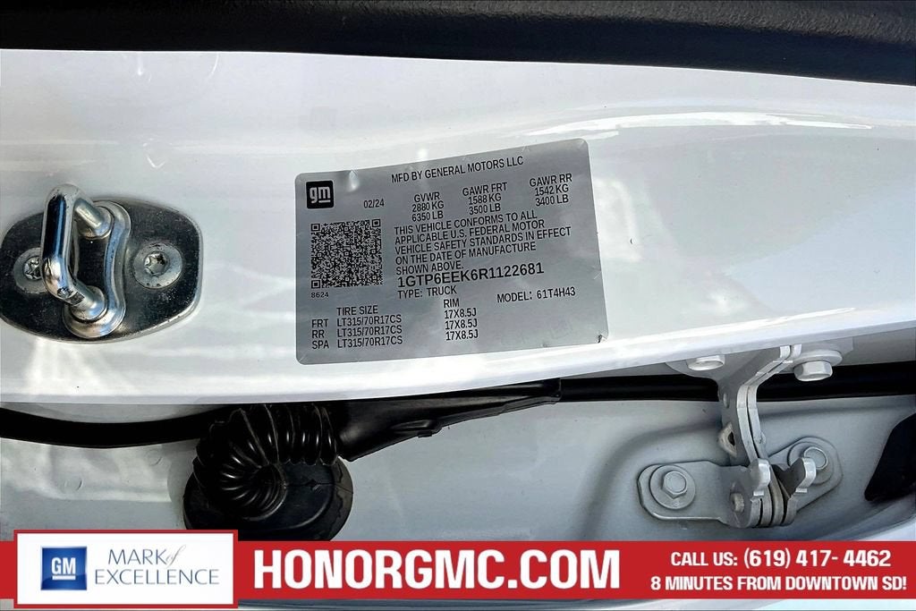 2024 GMC Canyon AT4X