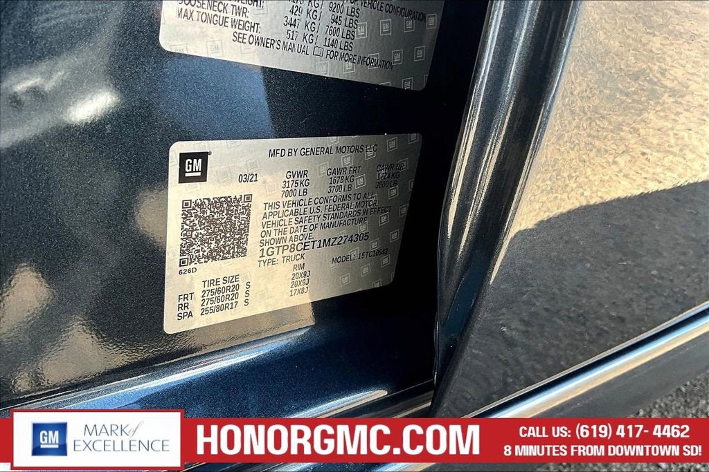 2021 GMC Sierra 1500 Elevation