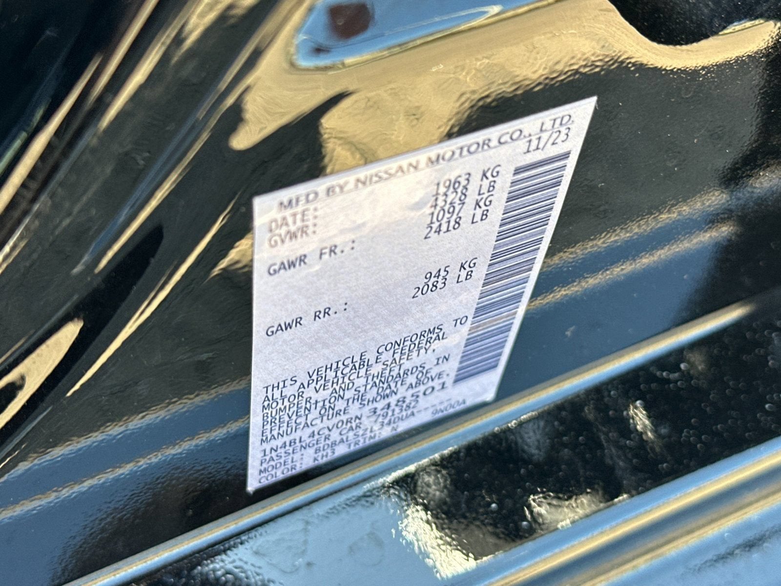 2024 Nissan Altima 2.5 SR