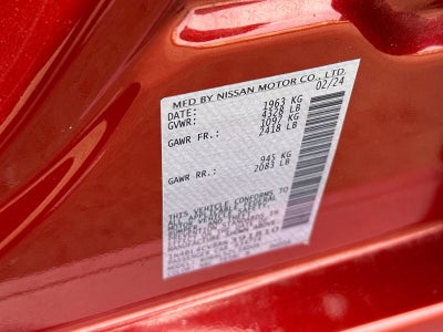 2024 Nissan Altima 2.5 SR