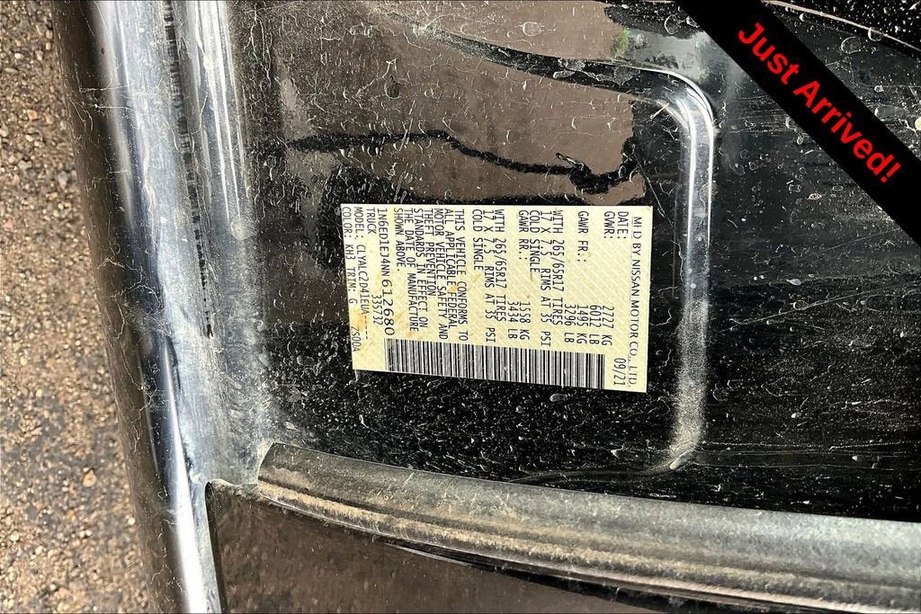 2022 Nissan Frontier SV