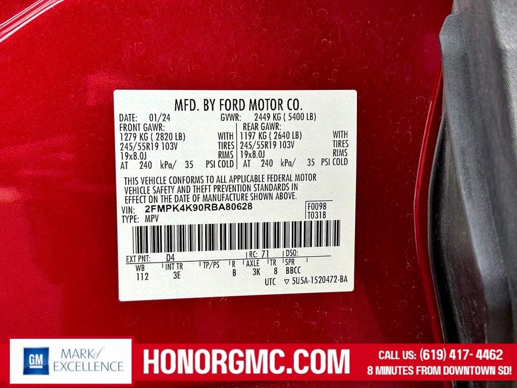 2024 Ford Edge Titanium