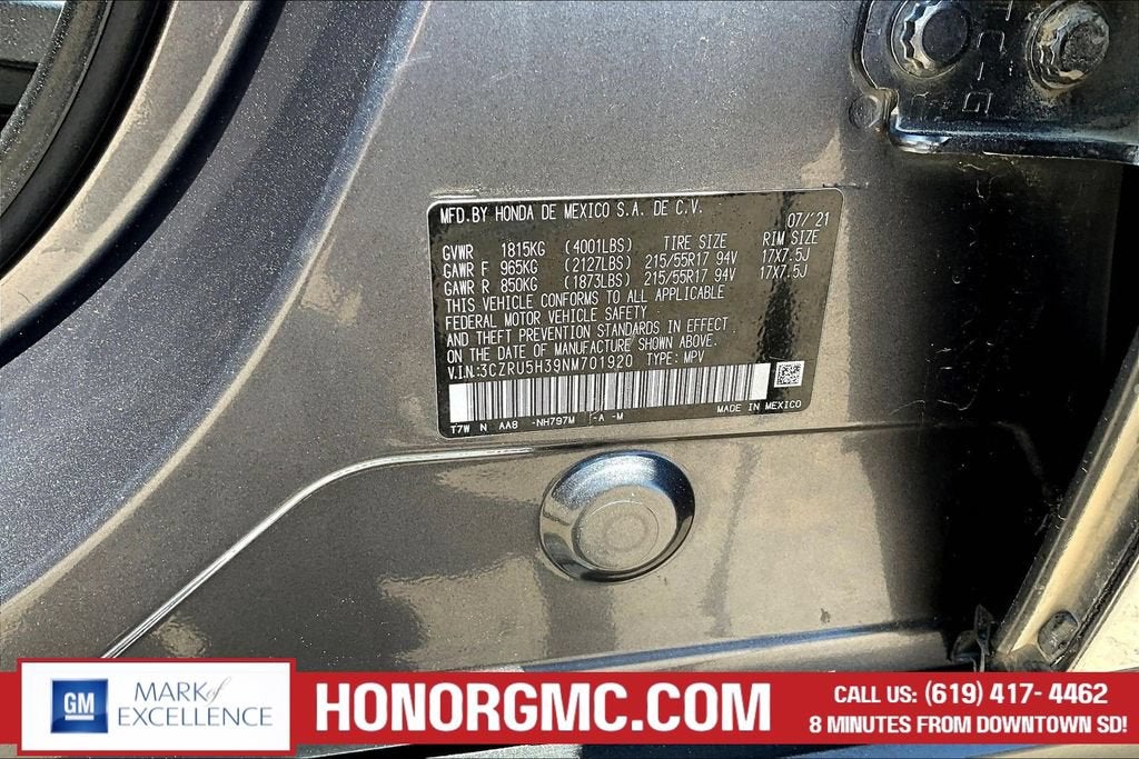 2022 Honda HR-V LX
