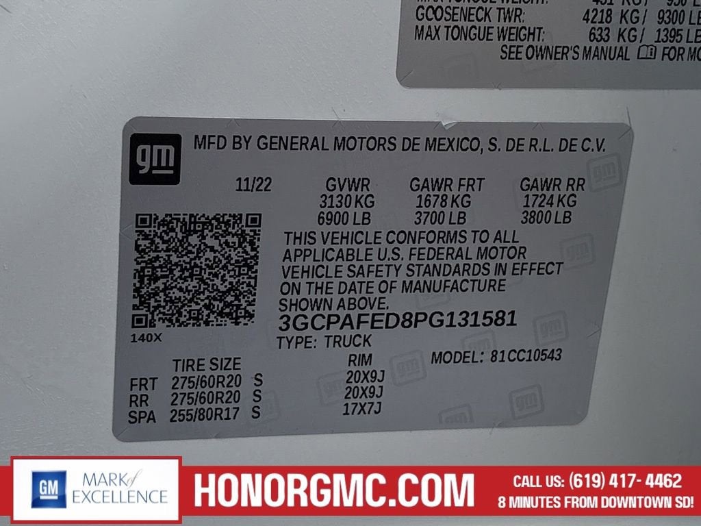 2023 Chevrolet Silverado 1500 High Country