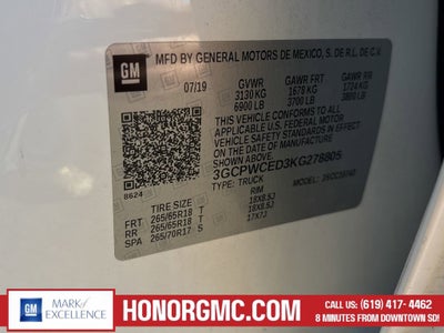 2019 Chevrolet Silverado 1500 LT