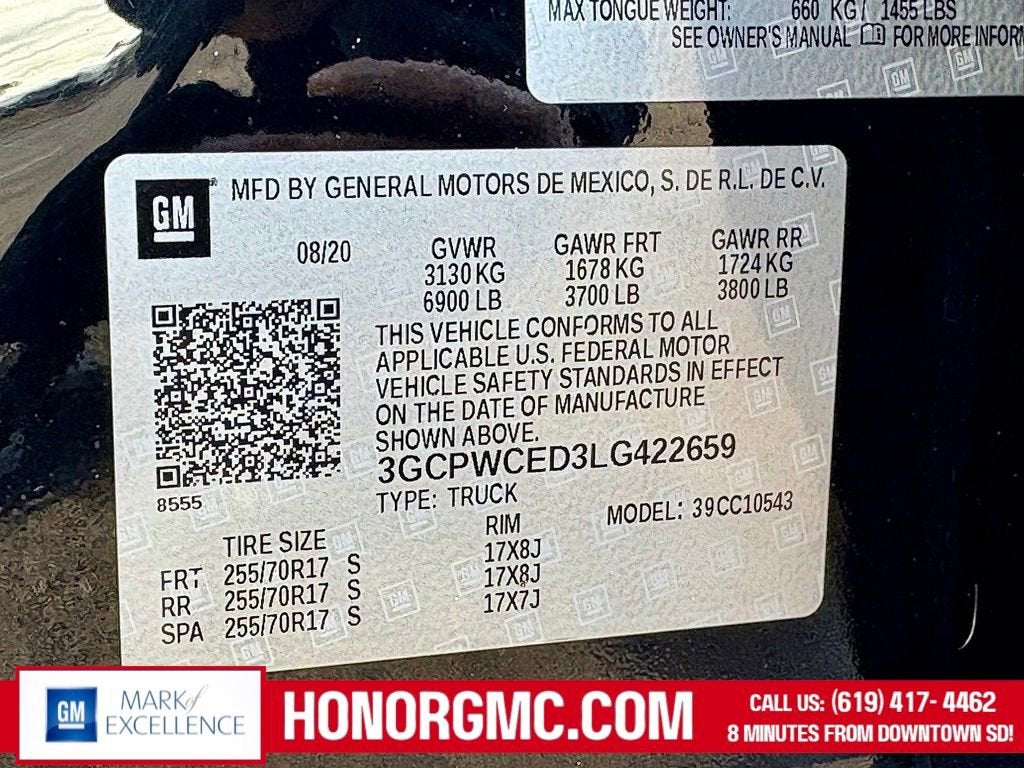 2020 Chevrolet Silverado 1500 LT