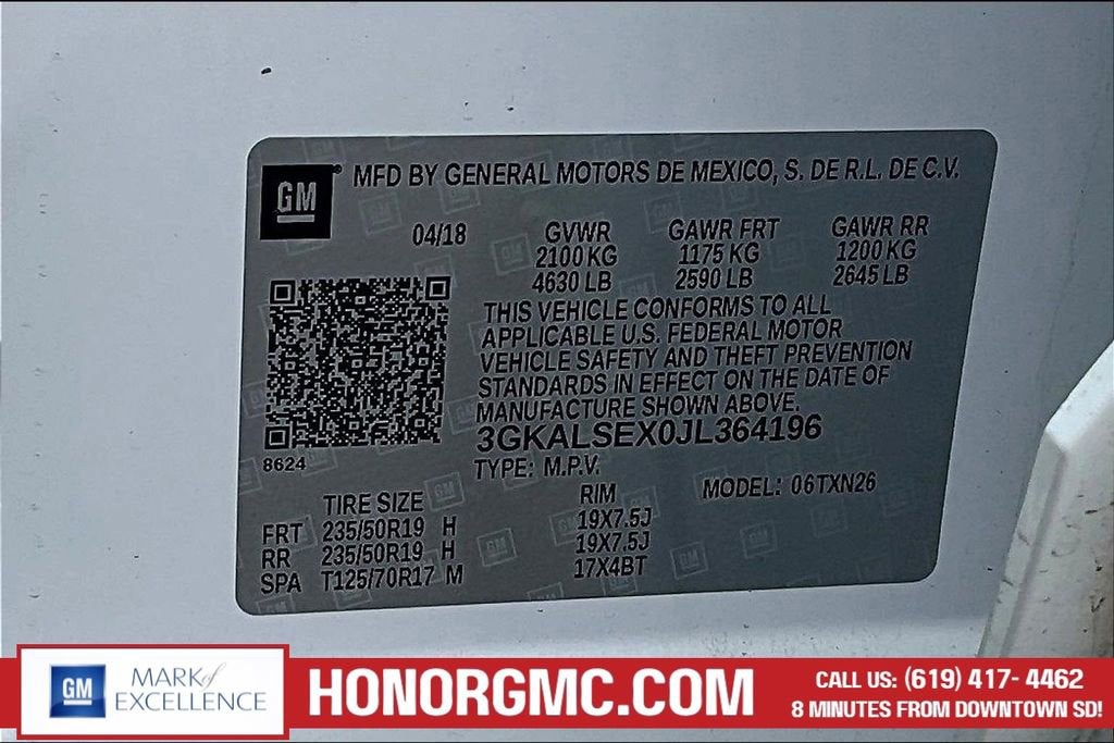2018 GMC Terrain Denali