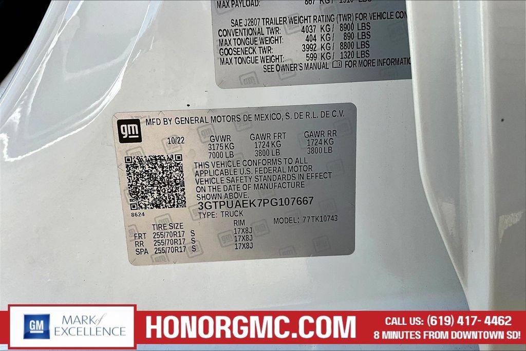 2023 GMC Sierra 1500 Pro