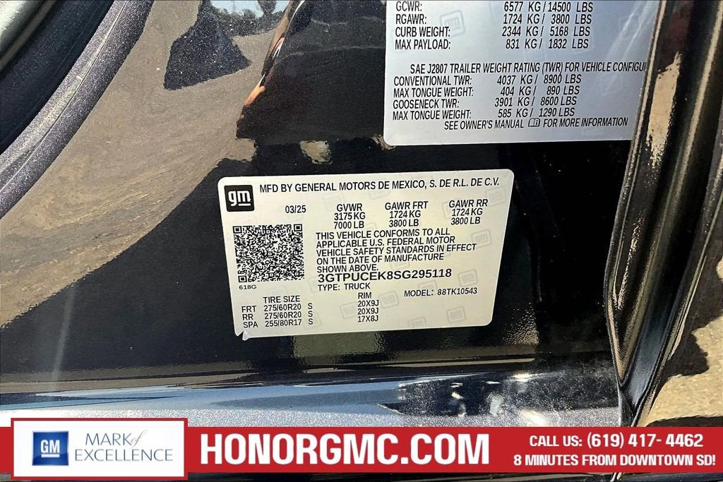 2025 GMC Sierra 1500 Elevation