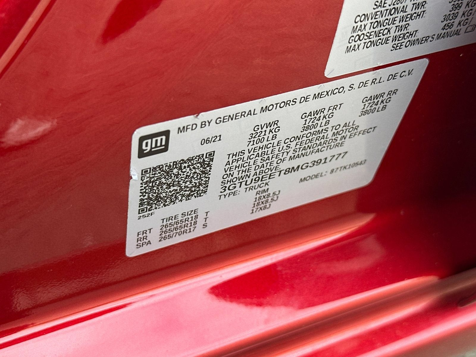 2021 GMC Sierra 1500 AT4