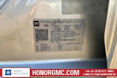 2022 GMC Sierra 1500 Elevation