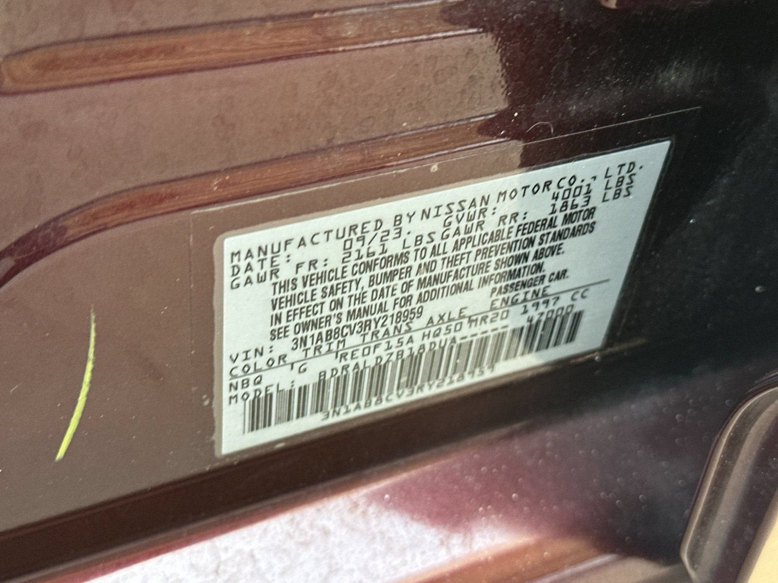 2024 Nissan Sentra SV