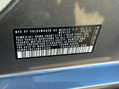 2025 Volkswagen Jetta Sport