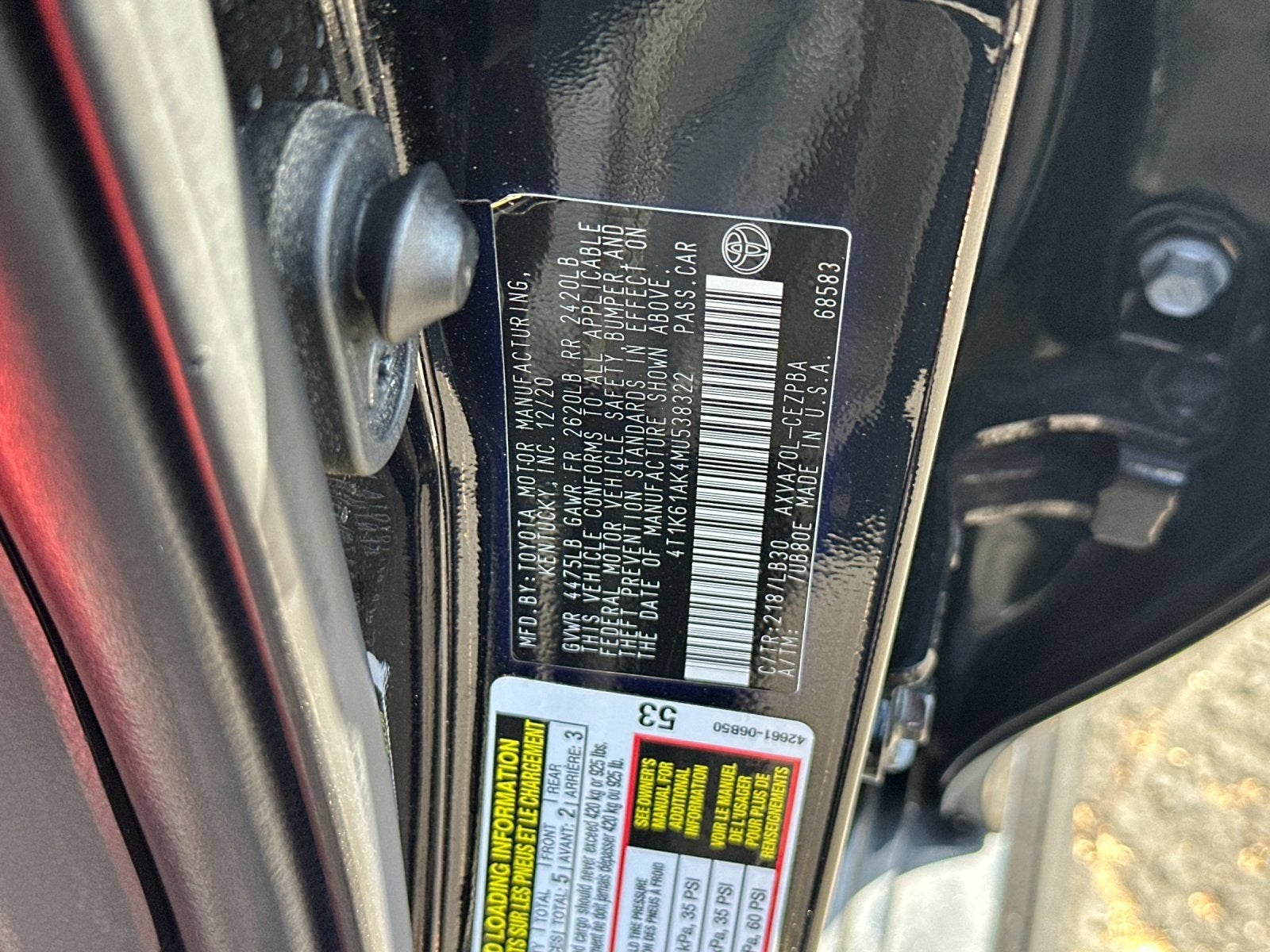 2021 Toyota Camry XSE