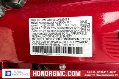 2023 Honda Passport EX-L