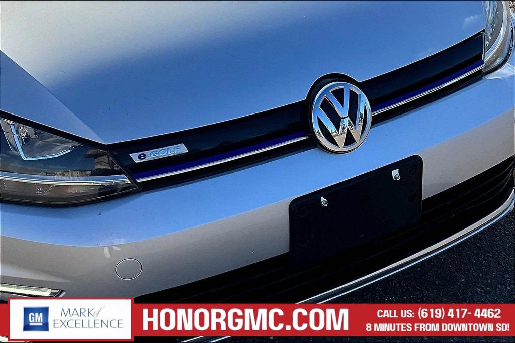 2019 Volkswagen e-Golf SE