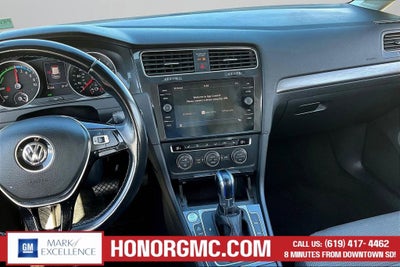 2019 Volkswagen e-Golf SE